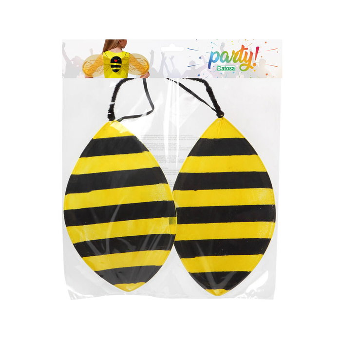 Alas Amarillas Transparentes para Disfraz de Abeja