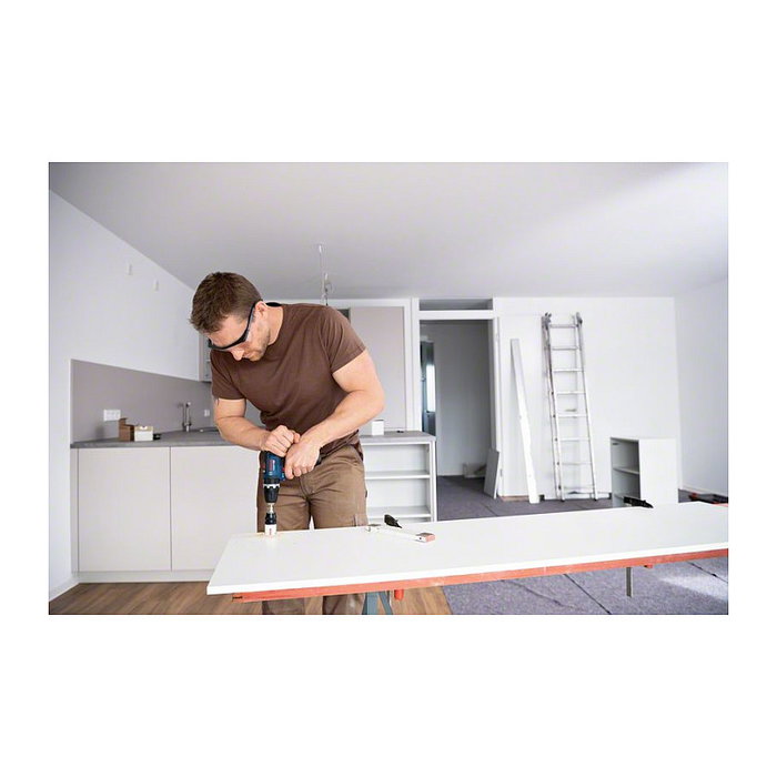 Bosch GSB 12V-35 Professional Taladro Atornillador Inalámbrico a Batería 12V con Percusión, Motor Sin Escobillas, 2 Velocidades 1750 RPM, 35 Nm, para Metal Madera Ladrillo