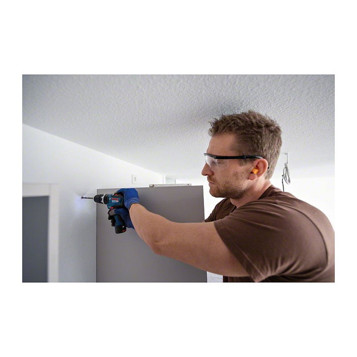 Bosch GSB 12V-35 Professional Taladro Atornillador Inalámbrico a Batería 12V con Percusión, Motor Sin Escobillas, 2 Velocidades 1750 RPM, 35 Nm, para Metal Madera Ladrillo