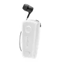 Celly BHCLIP Auriculares Monoaurales USB Tipo C Blanco