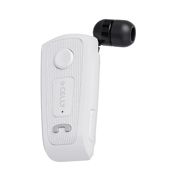 Celly BHCLIP Auriculares Monoaurales USB Tipo C Blanco