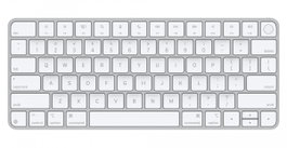 Apple Klawiatura Magic Keyboard (Touch ID) Inalámbrica Blanca Distribución Polaca