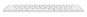 Apple Klawiatura Magic Keyboard (Touch ID) Inalámbrica Blanca Distribución Polaca