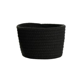 Day Cesta Redonda de Cuerda de Poliéster y Polipropileno, 16 cm x 10 cm, Surtido en Arena/Negro/Mezcla