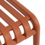 Silla Apilable Terracota Polipropileno 50 X 58 X 80 cm (Set de 2)
