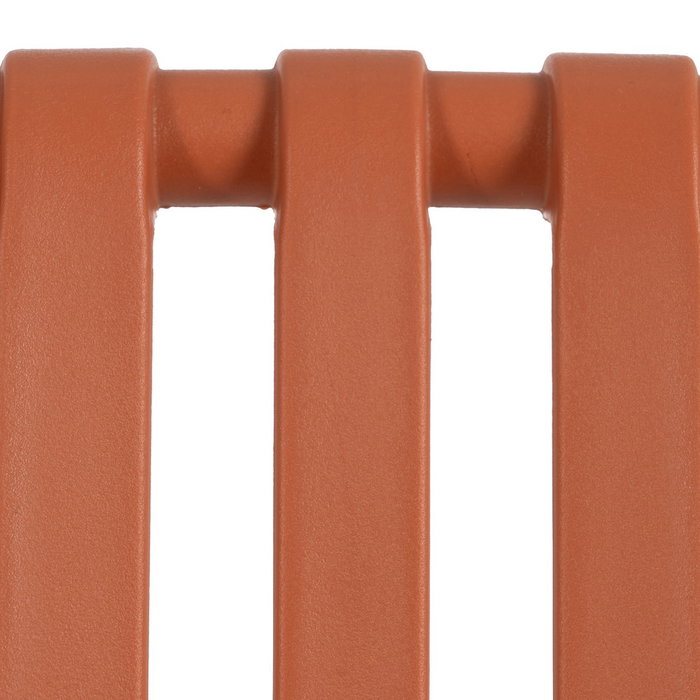 Silla Apilable Terracota Polipropileno 50 X 58 X 80 cm (Set de 2) Silla Apilable Terracota Polipropileno 50 X 58 X 80 cm (Set de 2)