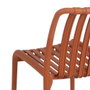 Silla Apilable Terracota Polipropileno 50 X 58 X 80 cm (Set de 2)
