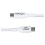 StarTech.com Cable Cargador USB-A a USB-C 3m, 3A, Carga Rápida, Transferencia Datos USB 2.0 0.48 Gbit/s, Blanco