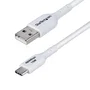 StarTech.com Cable de Carga y Sincronización USB-A a USB-C de 3m, Blanco