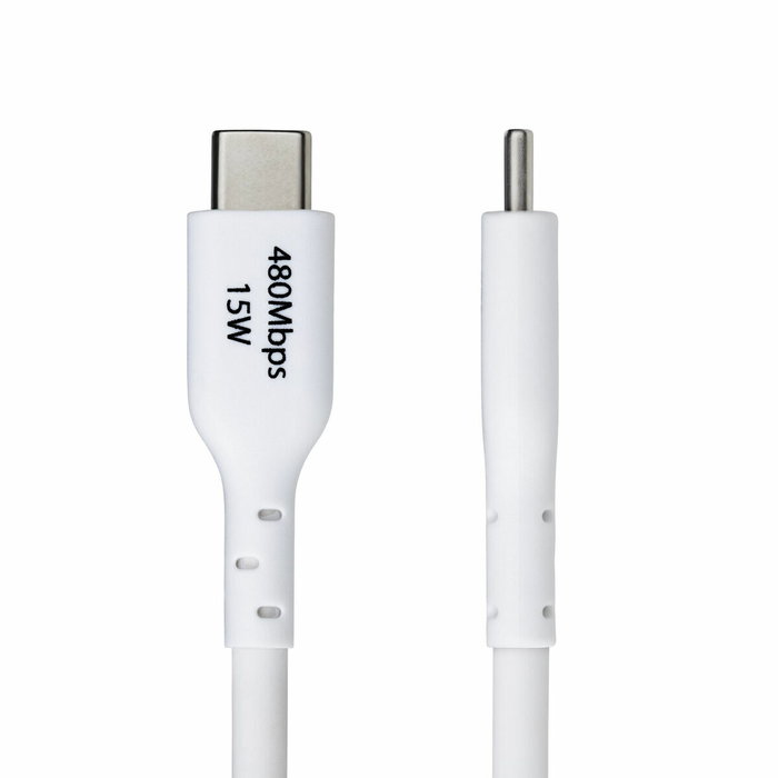 StarTech.com Cable de Carga y Sincronización USB-A a USB-C de 3m, Blanco StarTech.com Cable de Carga y Sincronización USB-A a USB-C de 3m, Blanco