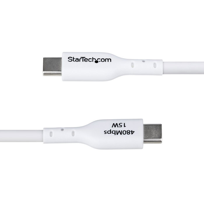 StarTech.com Cable de Carga y Sincronización USB-A a USB-C de 3m, Blanco StarTech.com Cable de Carga y Sincronización USB-A a USB-C de 3m, Blanco