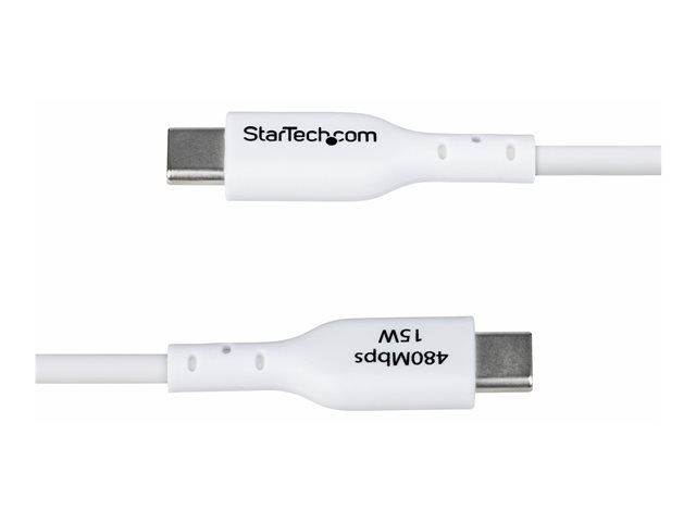 StarTech.com Cable de Carga y Sincronización USB-A a USB-C de 3m, Blanco StarTech.com Cable de Carga y Sincronización USB-A a USB-C de 3m, Blanco