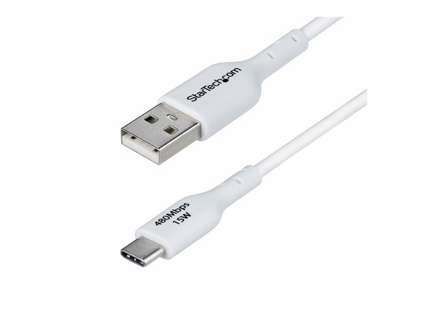 StarTech.com Cable de Carga y Sincronización USB-A a USB-C de 3m, Blanco StarTech.com Cable de Carga y Sincronización USB-A a USB-C de 3m, Blanco