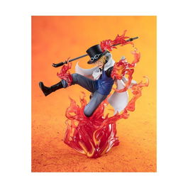 Tamashii Nations Figuarts Zero - One Piece - Sabo Fire Fist Roock Check Version Extra Battle - Figura de 19 cm