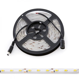 Pack 4 Tiras LED SMD5050 12VDC 72W 4200Lm 6000K IP65 5m Blanco Natural