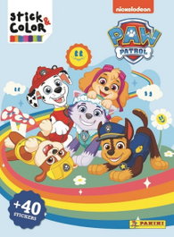 PANINI FONDO Paw Patrol Stick & Color