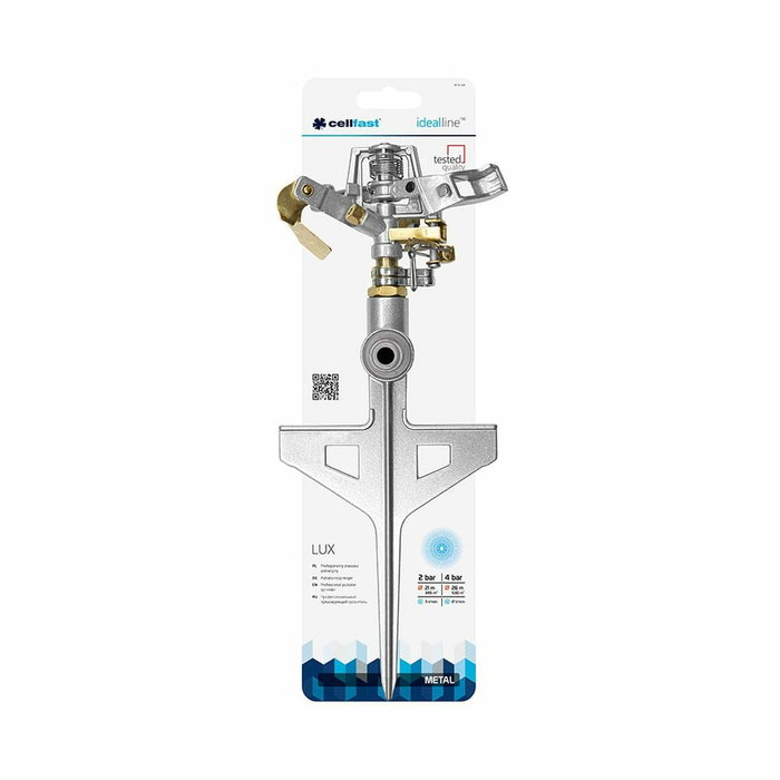 Cellfast Aspersor sectorial rotativo profesional Lux Cellpro