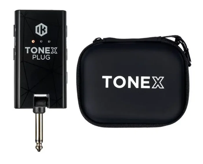 IK Multimedia ToneX Plug + Pouch Bundle Interfaz Guitarra Modelado Amplificador 20.000 Tone Models