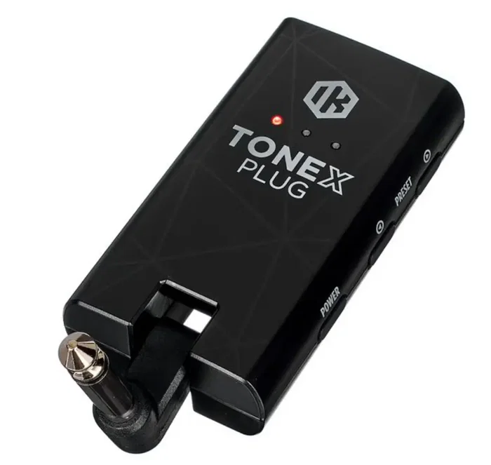 IK Multimedia ToneX Plug + Pouch Bundle Interfaz Guitarra Modelado Amplificador 20.000 Tone Models