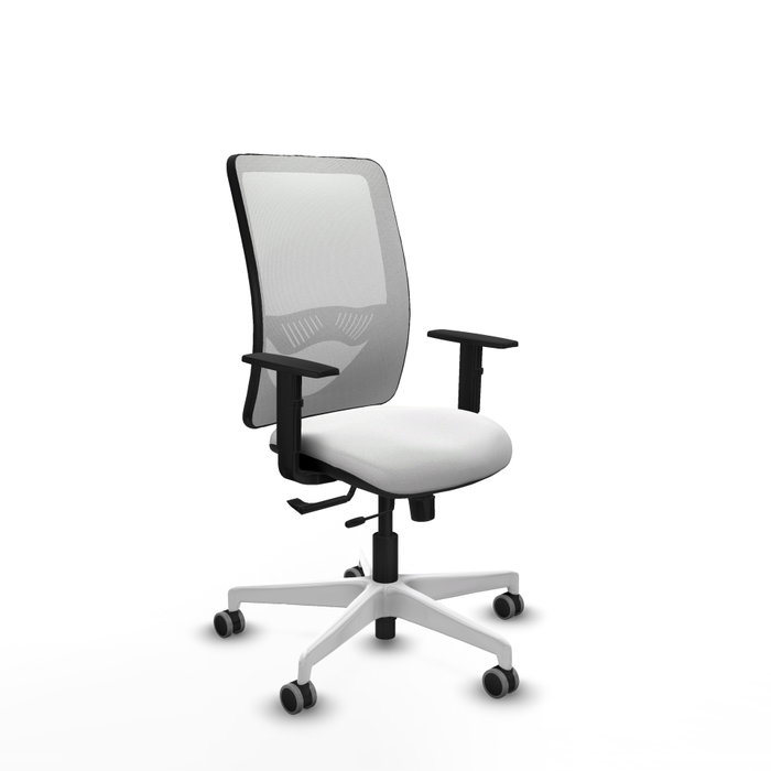 PIQUERAS Y CRESPO Silla de oficina Zulema con Mecanismo Sincro/Traslack, Blanca PIQUERAS Y CRESPO Silla de oficina Zulema con Mecanismo Sincro/Traslack, Blanca