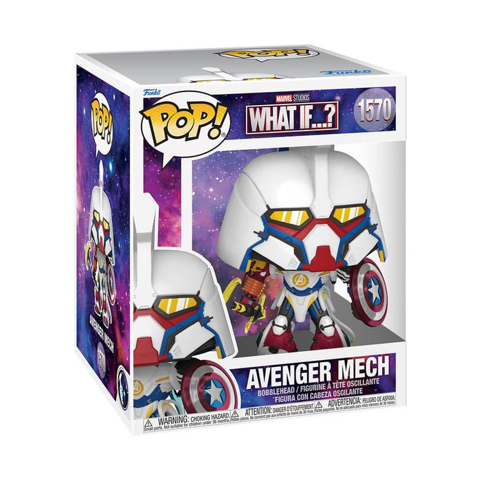Funko Super Sized POP! Marvel Vinyl Super Mech de What If...?