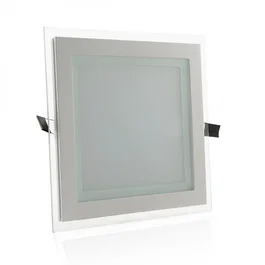 Foco Downlight LED 18W 1800Lm 6000ºK Cuadrado   Cristal 40.000H [HO-MB02-18W-CW]
