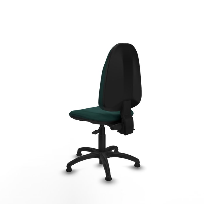PIQUERAS Y CRESPO Silla de oficina Algarra Verde botella sin brazos PIQUERAS Y CRESPO Silla de oficina Algarra Verde botella sin brazos