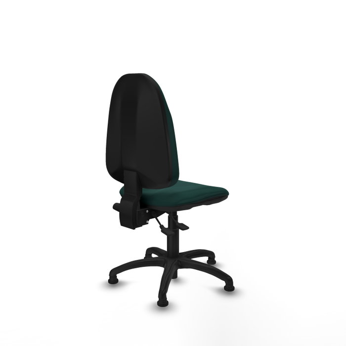 PIQUERAS Y CRESPO Silla de oficina Algarra Verde botella sin brazos PIQUERAS Y CRESPO Silla de oficina Algarra Verde botella sin brazos