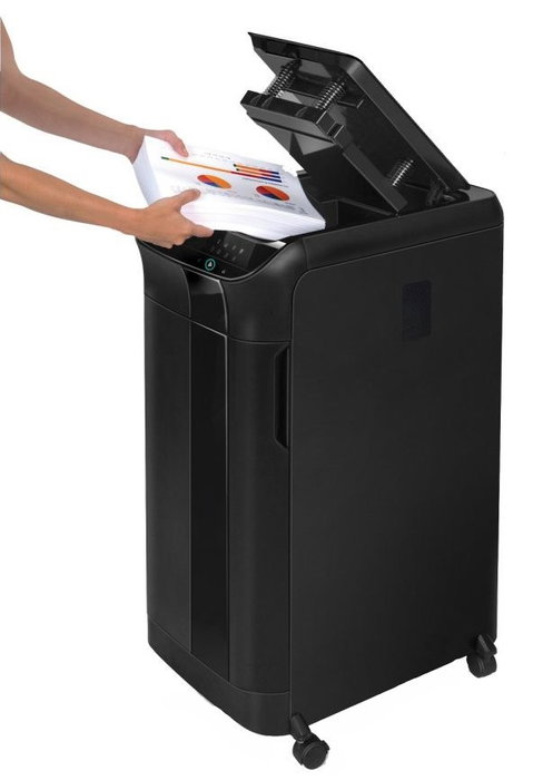 Fellowes AutoMax 550C Destructora de Documentos Automática, Corte en Partículas, Negro