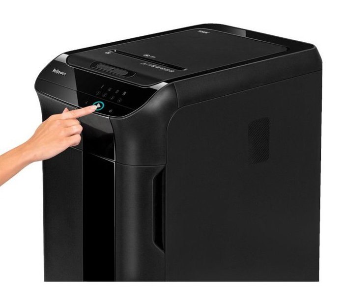 Fellowes AutoMax 550C Destructora de Documentos Automática, Corte en Partículas, Negro