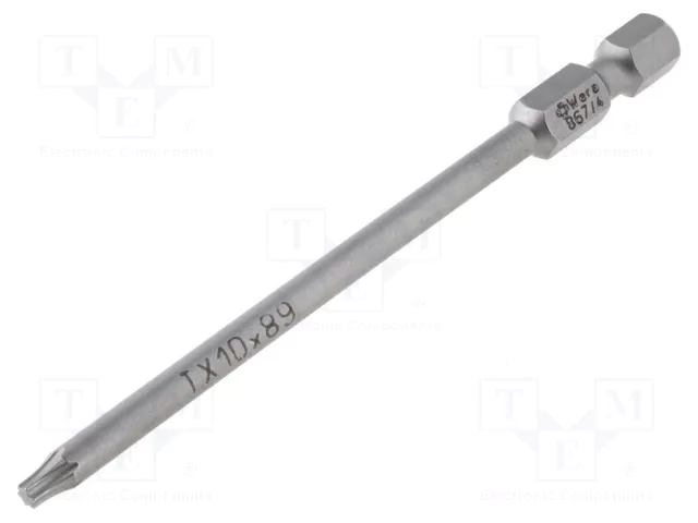 WERA Punta de destornillador Torx® TX10 de 89 mm WERA Punta de destornillador Torx® TX10 de 89 mm
