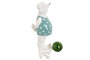 DKD Home Decor Figura de Resina Rana Surtido de 3 Modelos (Pack de 6)