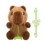 Imc Toys Peluche Baby Paws recién nacido Capybara