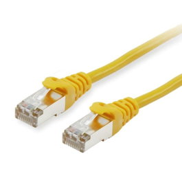 Equip Cable Red Latiguillo RJ45 S Cat.6A S/FTP Plano 15m 10Gbit Amarillo LSZH