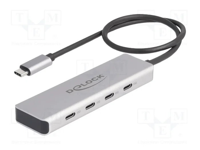 DeLOCK Hub USB Type-C con 4 puertos USB Type-C 10 Gbps 64231 DeLOCK Hub USB Type-C con 4 puertos USB Type-C 10 Gbps 64231