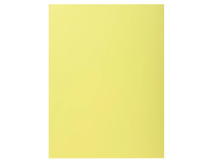 EXACOMPTA Subcarpeta de una solapa 160g A4 Amarillo claro EXACOMPTA Subcarpeta de una solapa 160g A4 Amarillo claro