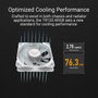 Asus TUF GAMING TR120 ARGB REVERSE Blanco