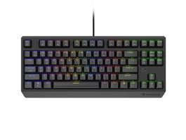 Genesis Thor 230 TKL Teclado Mecánico RGB Outemu Brown QWERTY Layout Polaco USB Negro
