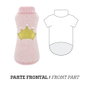 Nayeco Jersey Queen para Mascota 20 cm con Corona Dorada y Perlas