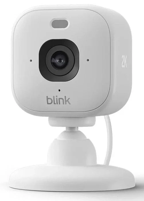 Blink Mini 2 Cámara de Vigilancia Interior 2K (2560 x 1440) Wi-Fi, Color Blanco