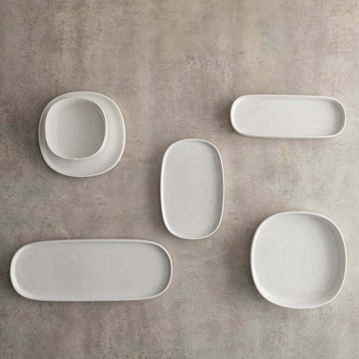 Bidasoa Bandeja Porcelana Alumina Elite 30,7x11,6x2 cm (24 Unidades)