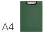 Q-connect Carpeta Miniclip Superior Din A4 Verde Oliva
