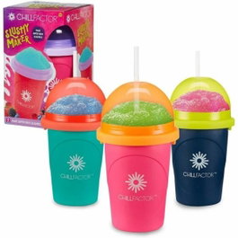 Chillfactor Taza de granizado con pajita (Color aleatorio)