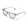 Northweek Gafas de Sol Polarizadas WALL para Adultos, Unisex, Rectangular, Gris, Negro, UV400, 140mm