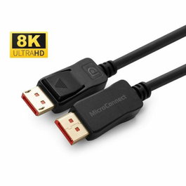 MicroConnect Cable DisplayPort 1.4 8K 5m Negro