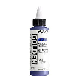 Golden Thalo Azul (Tono Rojo) Acrílico High Flow 118 ml