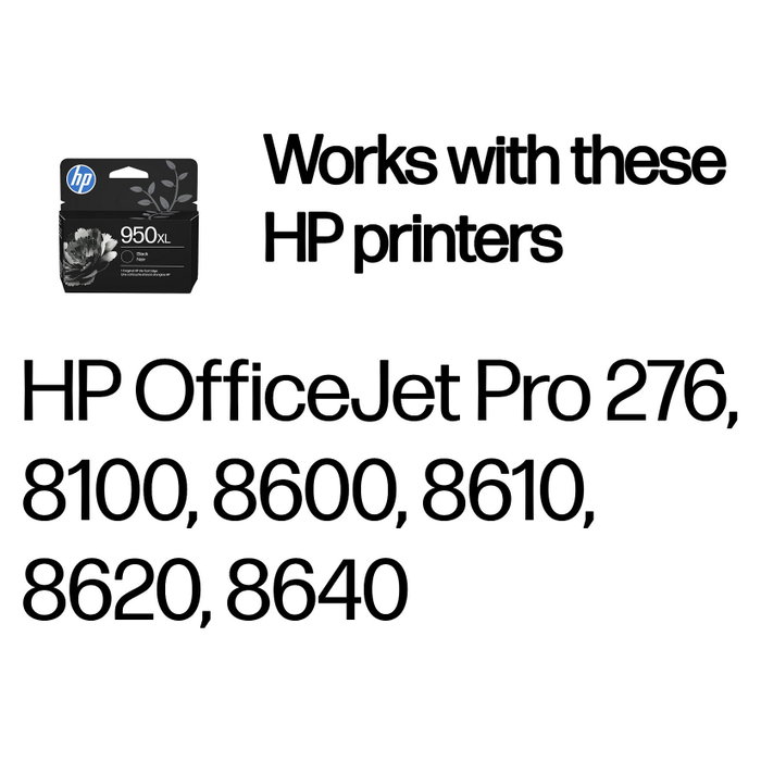 HP Cartucho de Tinta Negro 950XL Original HP Cartucho de Tinta Negro 950XL Original
