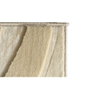DKD Home Decor Alfombra de Poliéster Beige 140x200 cm Antideslizante