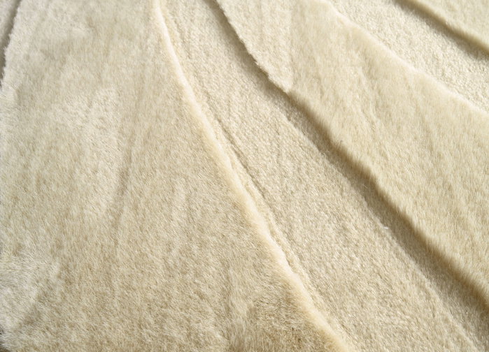 DKD Home Decor Alfombra de Poliéster Beige 140x200 cm Antideslizante