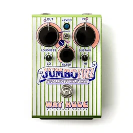 WAYHUGE Jumbo Fuzz Swollen Pickle XXX Pedal de Aniversario, Controles de Tono Hi y Lo, Interruptor de Compresión, Saturación de Alta Ganancia